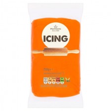 Morrisons Ready To Roll Orange Icing 250g
