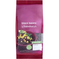 Sainsburys Black Beans 500g