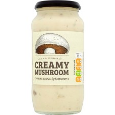 Sainsburys Creamy Mushroom Cooking Sauce 460g