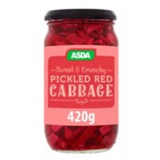 Asda Pickled Red Cabbage 420g