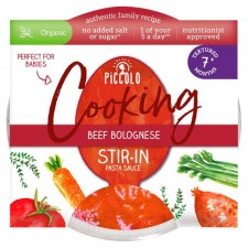 Piccolo Organic Beef Bolognese Stir In Pasta Sauce 80g