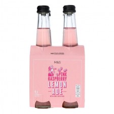 Marks and Spencer Pink Raspberry Lemonade 4 x 275ml