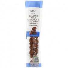 Marks and Spencer Belgian Chocolate Coated Raisins 30g