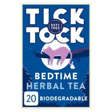 Tick Tock Wellbeing Bedtime 20 Teabags