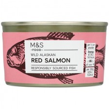 Marks and Spencer Wild Alaskan Red Salmon 213g