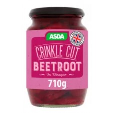 Asda Pickled Crinkle Cut Beetroot 710g