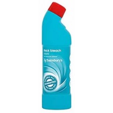 Sainsburys Thick Bleach Aqua 750ml