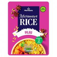 Morrisons Pilau Micro Rice 250g