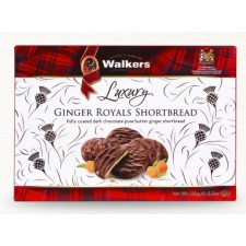 Walkers Ginger Royals Shortbread 12 x 150g Case