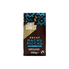CafeDirect Machu Picchu Decaff Roast Ground Coffee 200g