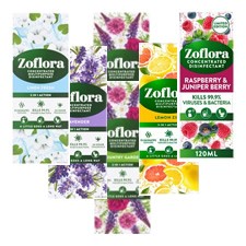 Zoflora Concentrated Antibacterial Disinfectant Mixed 6 x 120ml