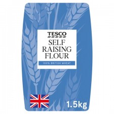 Tesco Self Raising Flour 1.5Kg