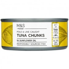 Marks and Spencer Skipjack Tuna Steak in Spring Water 150g