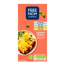 Sainsburys Free From Lasagne Sheets 250g