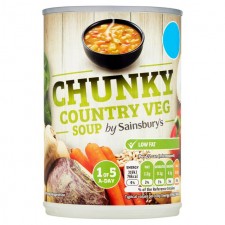 Sainsburys Chunky Country Vegetable Soup 400g