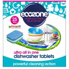 Ecozone Ultra All In One Dishwasher Tablets 25 Pack