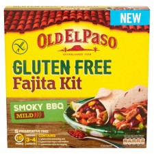 Old El Paso Gluten Free Fajita Dinner Kit Smokey Barbecue 462g