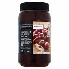 Chefs Larder Premium Caramelised Red Onion Chutney 1.1 Litres
