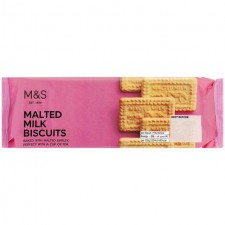 Marks and Spencer Malted Milk Biscuits 200g.