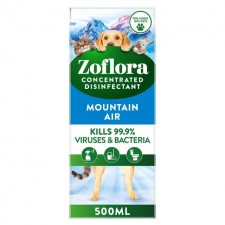 Zoflora Odour Remover and Disinfectant Mountain Air 500ml