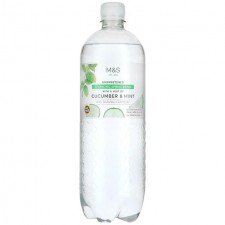 Marks and Spencer Cucumber and Mint Sparkling Water 1L