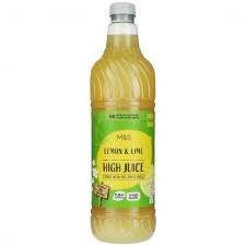 Marks and Spencer Lemon and Lime High Juice No Added Sugar 1L