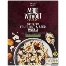 Marks and Spencer Made Without Fruit Nut and Seed Muesli 360g