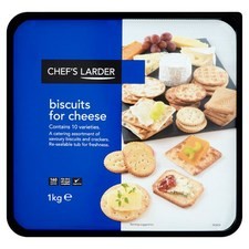 Chefs Larder Biscuits for Cheese 1kg tub
