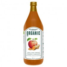 Eat Wholesome Organic Turmeric and Cinnamon Raw Apple Cider Vinegar 1L