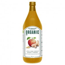 Eat Wholesome Organic Ginger and Turmeric Raw Apple Cider Vinegar 1L