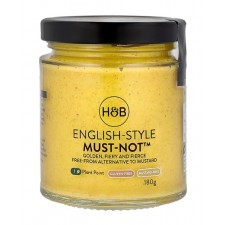 Holland and Barrett English Style Must-Not Mustard 180g