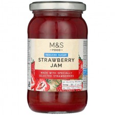 Marks and Spencer Reduced Sugar Strawberry Jam 415g