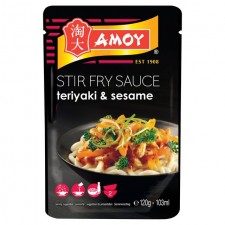 Amoy Teriyaki and Toasted Sesame Seeds Stir Fry Sauce 120g