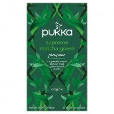 Pukka Supreme Green Matcha Organic Tea 20 Teabags
