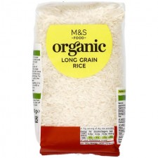 Marks and Spencer Organic Long Grain Rice 500g