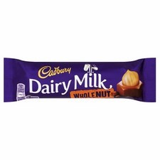 Retail Pack Cadbury Whole Nut Chocolate 48 x 45g