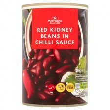 Morrisons Red Kidney Beans in Chilli Sauce 405g