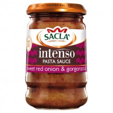 Sacla Intenso Stir In Sweet Red Onion and Gorgonzola 190g