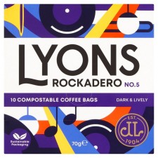Lyons Rockadero Coffee Bags 10 Pack