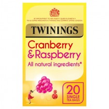 Twinings Cranberry and Raspberry Tea 20 Teabags