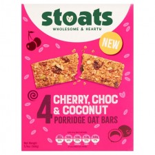 Stoats Cherry Chocolate and Coconut Bar Multipack 4 x 42g