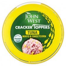 John West Cracker Topper Mayo Sweetcorn 80g