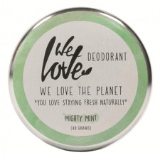 We Love The Planet Natural Deodorant Cream Mint 48g