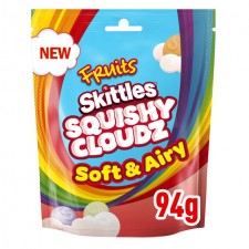 Skittles Squishy Cloudz Fruits Sweets 94g Bag