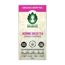 Body and Mind Botanicals Organic Hemp Tea Jasmine Green Tea 10 per pack