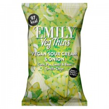 Emily Veg Thins Sour Cream and Onion 23g