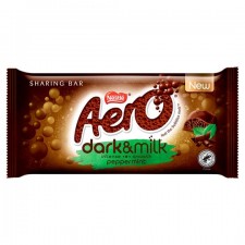 Retail Pack Aero Dark and Milk Peppermint Chocolate 15 x 90g