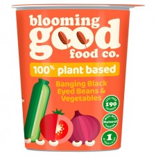 Blooming Good Food Co Black Eyed Bean and Vegetable Pot 55g