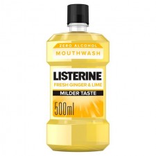 Listerine Fresh Ginger and Lime Milder Taste Mouthwash 500ml