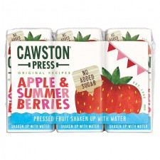 Cawston Press Apple and Summer Berries Kids Blend 3 x 200ml